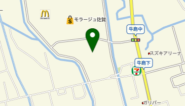 eスタジアム佐賀の地図画像