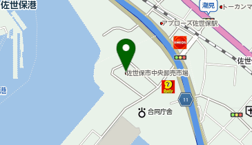 佐世保青果株式会社の地図画像