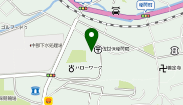 佐世保市役所 市民生活部 南地区コミュニティセンターの地図画像