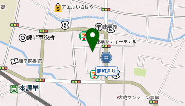 MeniconMiru諫早店の地図画像