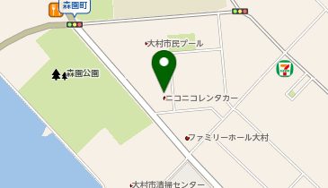 大村高齢者講習センターの地図画像