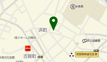 芦北地区保護司会の地図画像