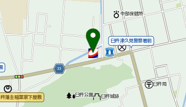 ライフデリ臼杵店の地図画像