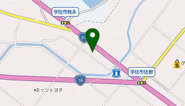 アングル宇佐店の地図画像