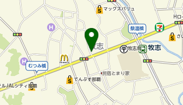 ガラス工房長七屋牧志店の地図画像