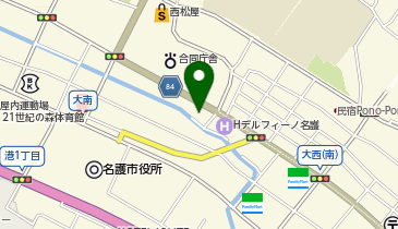 有限会社ハードセンター名護店の地図画像