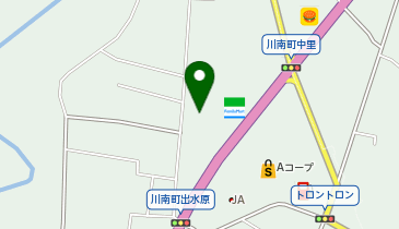 100円ショップセリア川南店の地図画像