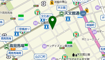 メイドカフェルルシャトンの地図画像