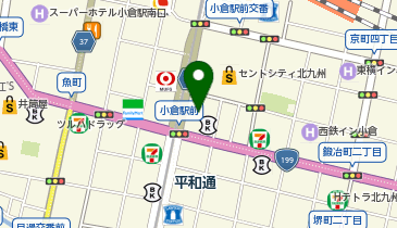 株式会社電通九州北九州支社の地図画像
