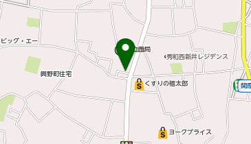 買取大吉足立西新井店の地図画像