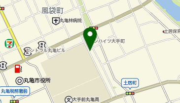 となりの鍼灸院の地図画像