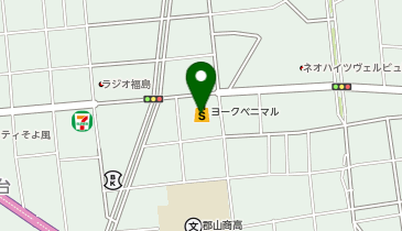 うさちゃんクリーニング ヨークベニマル菜根店の地図画像