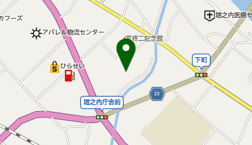 魚沼市 堀之内体育館の地図画像