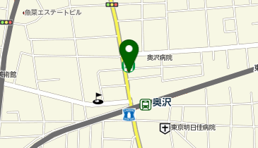 スマイル奥沢治療院の地図画像