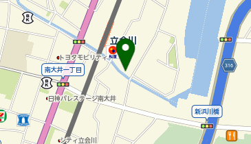 レッツ倶楽部立会川の地図画像