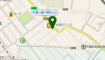 千葉どうぶつ総合病院の地図画像