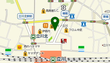 ターリー屋立川北口店の地図画像