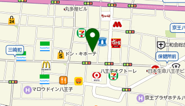 宝島24八王子店の地図画像