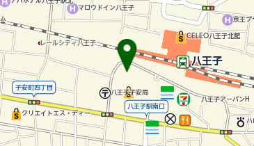 イーオン八王子校の地図画像