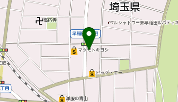 ブロッサムジュニア三郷教室の地図画像