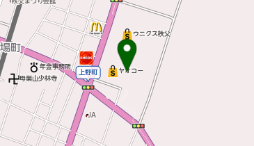 SecretBaseChichibuの地図画像