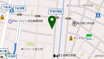 クリーニングラメール 上前津店の地図画像