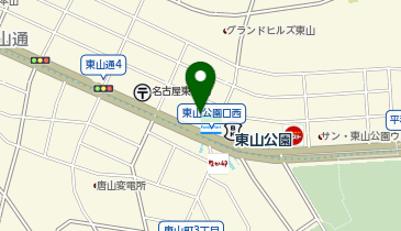 エリートクリーニング 東山店の地図画像