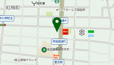 クリーニングラメール 御器所店の地図画像