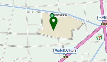 静岡精華学園法人本部の地図画像