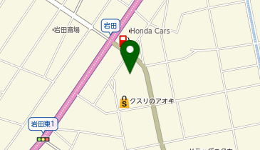 四万十らーめんの地図画像