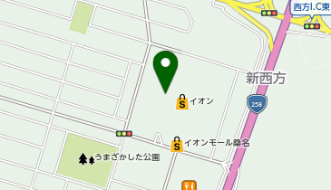 鶴橋風月桑名店の地図画像