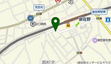 株式会社ベストプロポーザルいずみ支店の地図画像