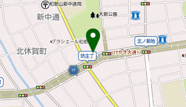 きものギャラリーおおえの地図画像