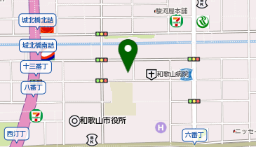 日本政策金融公庫 和歌山支店 中小企業事業の地図画像