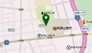 和歌山県障害者権利擁護センターの地図画像