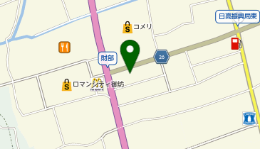 美容室カモミールの地図画像