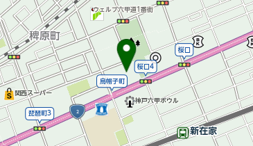アートセンターの地図画像