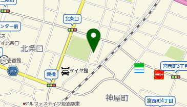 髪即自然の地図画像