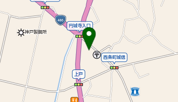 トヨタカローラ広島株式会社 西条店の地図画像