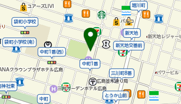 STEPAHEAD広島店の地図画像