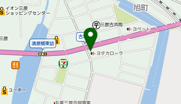 トヨタカローラ広島株式会社 三原古浜店の地図画像