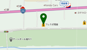 アミパラ東岡山店の地図画像