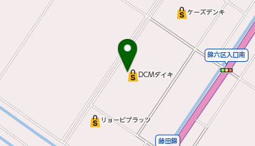 DCM 岡山店 修理センター岡山の地図画像