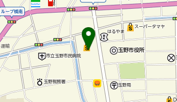 まさ理容室の地図画像