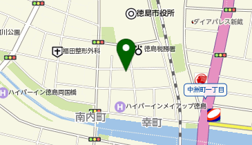 徳島市役所 その他 幸町会館の地図画像