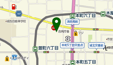 松山市役所 消防局 予防課 消防設備担当の地図画像