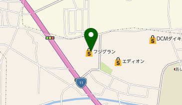 ふとんのこもだの地図画像