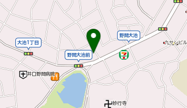 レッツ倶楽部野間大池の地図画像