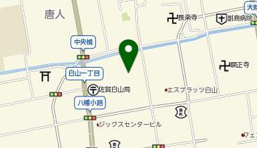 株式会社神代薬局 白山店の地図画像