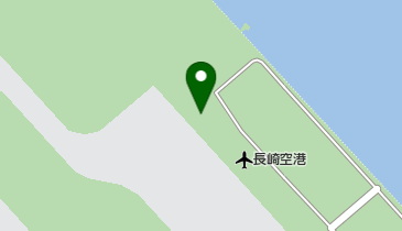 有限会社蜂の家長崎空港店の地図画像